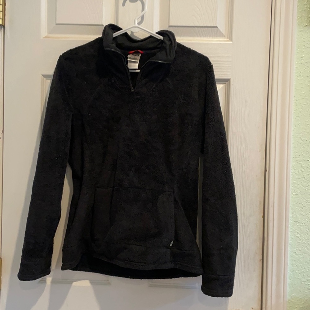 North Face Fuzzy Quarterzip